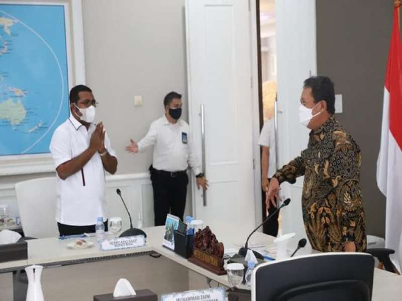 MENTERI KKP AKAN MEMBANGUN PELABUHAN PERIKANAN TERINTEGRASI DI BIAK