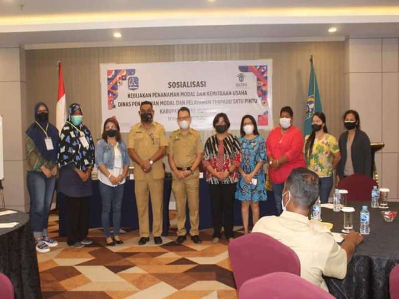 Sosialisasi Penanaman Modal dan Kemiteraan Usaha DPMPTSP KAB BIAK NUMFOR