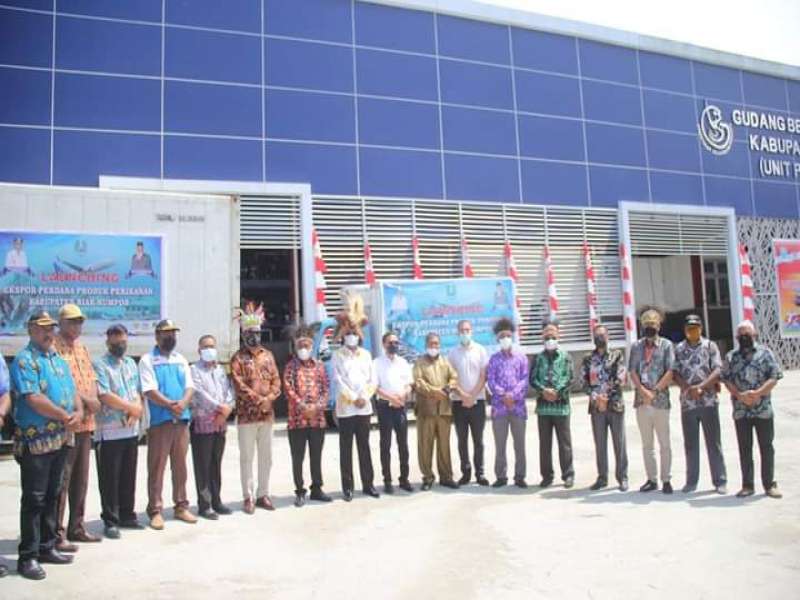 SINERGITAS MENKOMARVEST, KKP, BEA CUKAI, KARANTINA, BKIPM, PELINDO, PEMDA BIAK NUMFOR, EKSPORTIR, NE