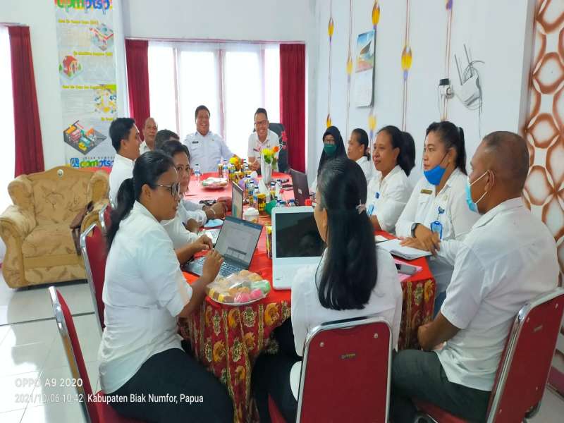 study banding dari Kabupaten Kepulauan Yapen ke Kab Biak Numfor 