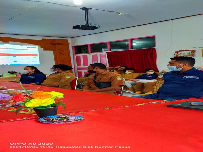 Studi Banding dari DPMPTSP Prop Papua ke DPMPTSP Kab Biak Numfor 