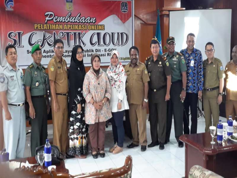 BIMTEK SICANTIK CLOUD KOMINFO PUSAT DI BIAK