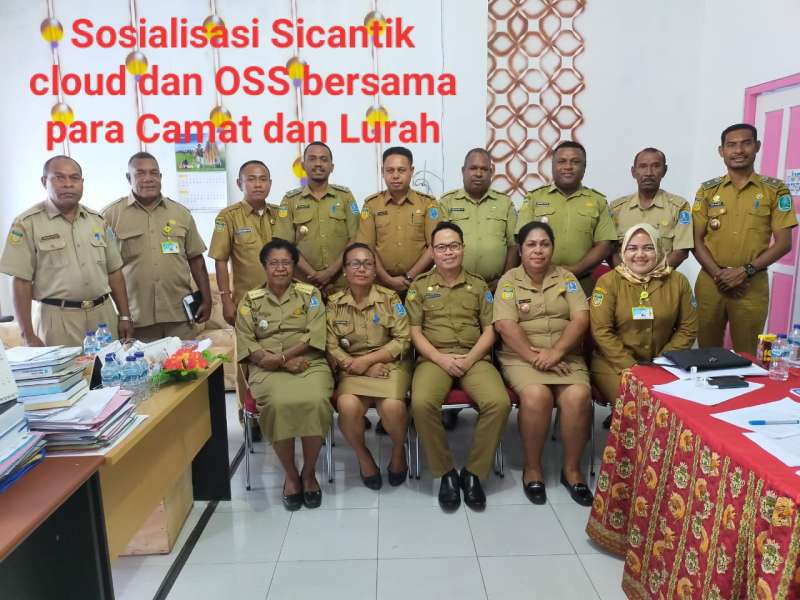 RAPAT BERSAMA PARA KADISTRIK DAN LURAH DI DPMPTSP