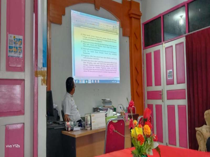 Pembinaan ASN DPMPTSP terkait Disiplin Pegawai melalui E Kinerja 