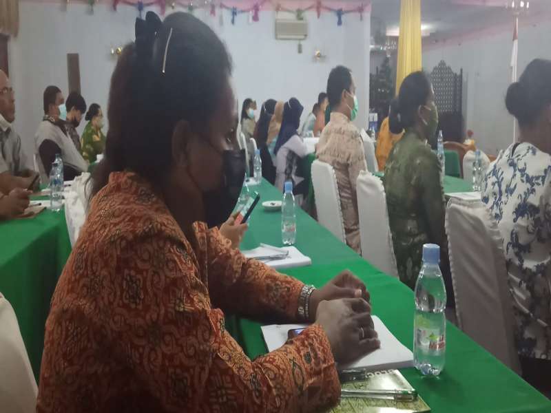 Mengikuti Pelatihan LPPD LKPJ oleh Bagian Tata Pemerintahan Kab Biak Numfor 