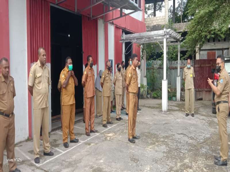 Kegiatan Rutin Apel ASN DPMPTSP