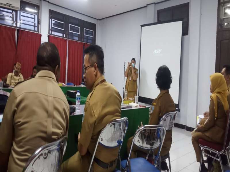kADIS DAN SEKDIS HADIRI EVALUASI KEMENPANRB 