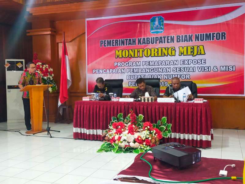 Pemaparan Capaian Kinerja DPMPTSP Terhadap Capaian Visi Misi Bupati dan Wakil Bupati 2019 - 2024