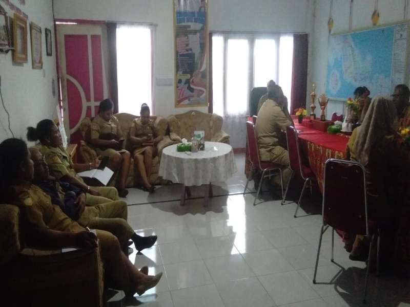 Rapat Staf Habis Pembagian Tugas  sesuai Tupoksi dan Efektifitas Kerja 